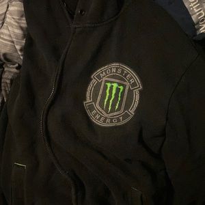 Monster energy zip up
